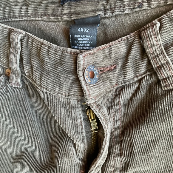 Vintage Polo Jeans Company  Bootcut Corduroy jeans Pants flare grunge academia 4 - Picture 9 of 13